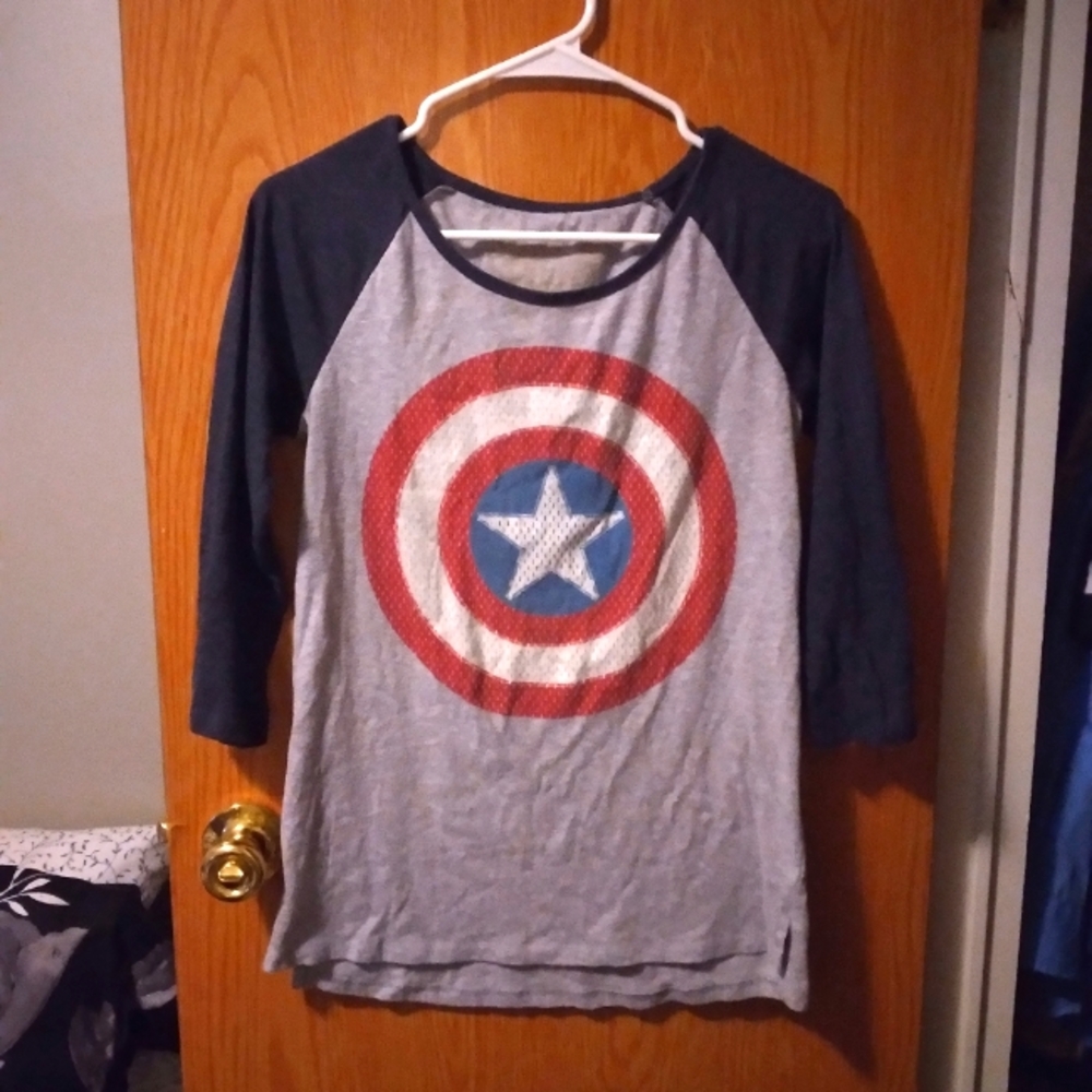 M Captain America Tee